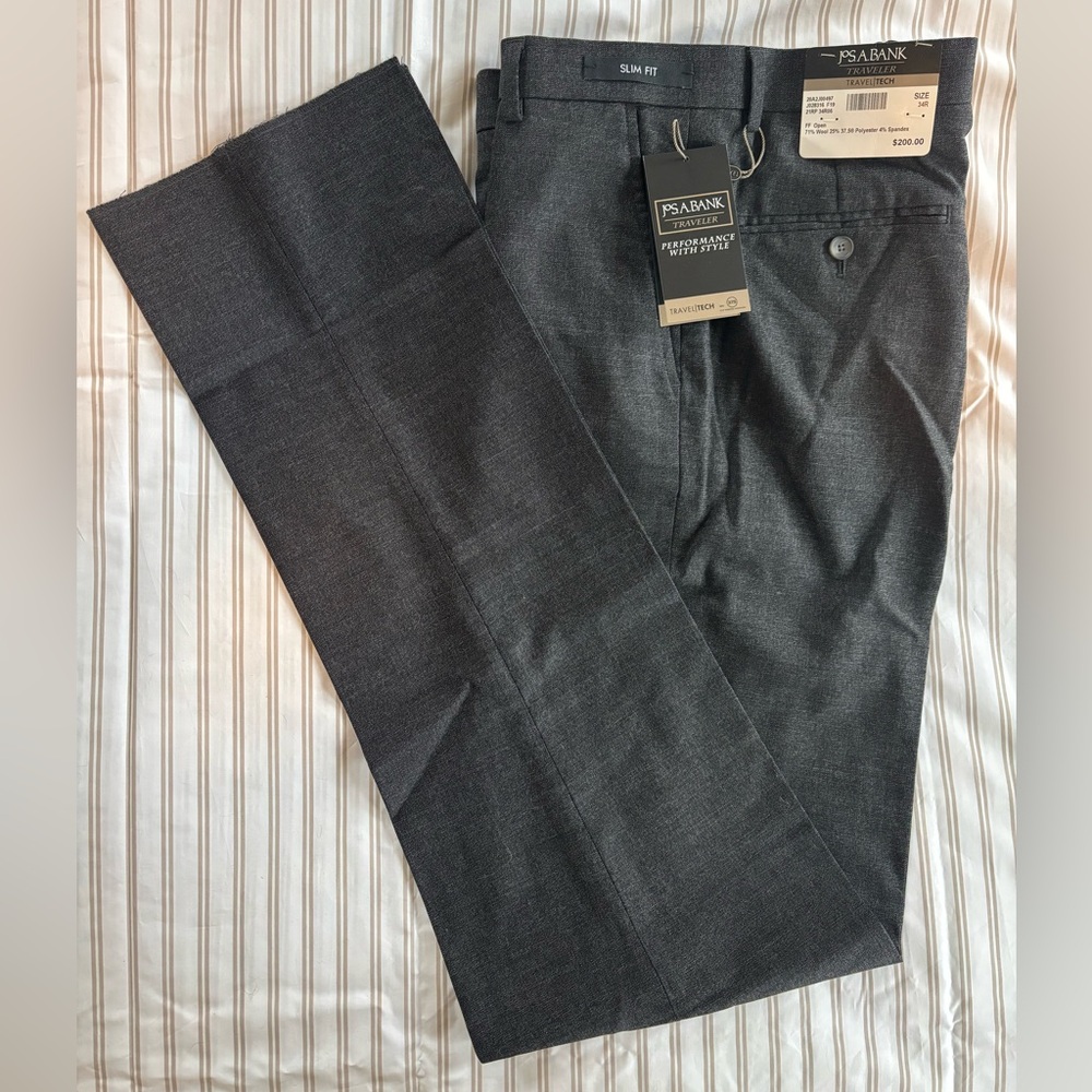Jos. A. Bank Charcoal Dress Pants